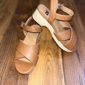 NWT- SO Tan Sandals for Girls- Size 1